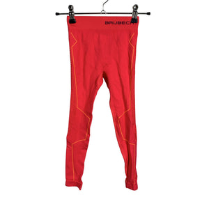 Unisex Brubeck - Thermal pants, size 128 - 134 - Red (1)