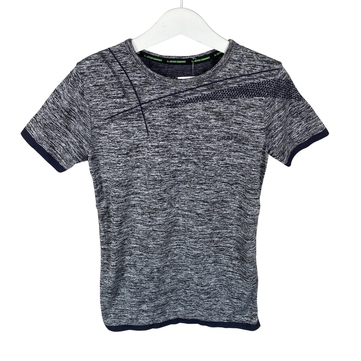 Unisex Craft - Sports shirt, short sleeve, size 134 - 140 - Gray (1)