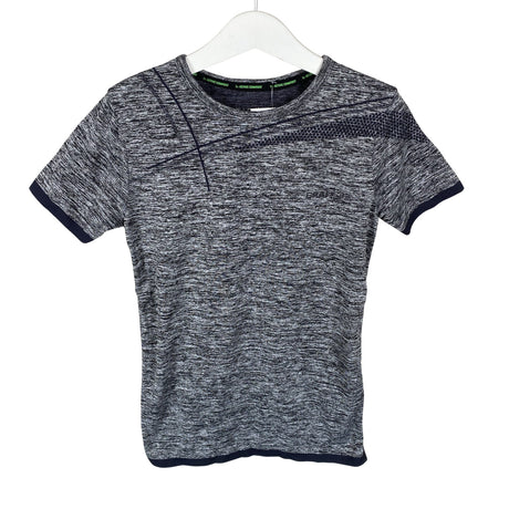 Unisex Craft - Sports shirt, short sleeve, size 134 - 140 - Gray ()