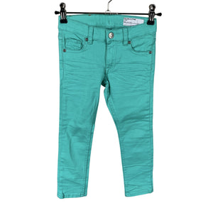 Unisex Polarn O. Pyret - Jeans, size 104 - 110 - Green (1)