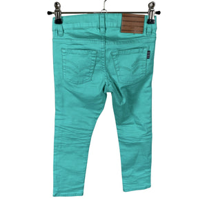 Unisex Polarn O. Pyret - Jeans, size 104 - 110 - Green (2)
