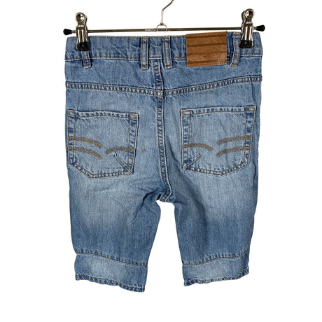 Unisex Polarn O. Pyret - Denim shorts, size 116 - 122 - Blue (2)
