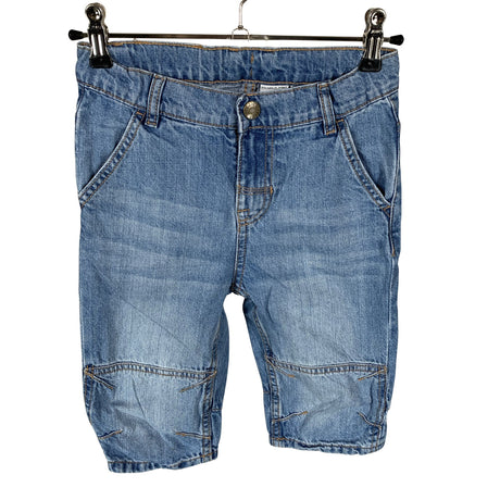 Unisex Polarn O. Pyret - Denim shorts, size 116 - 122 - Blue ()