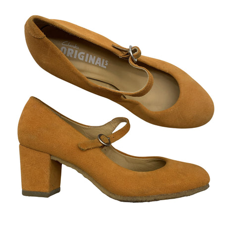 Unisex Clarks - High heels, size 37 - Yellow ()
