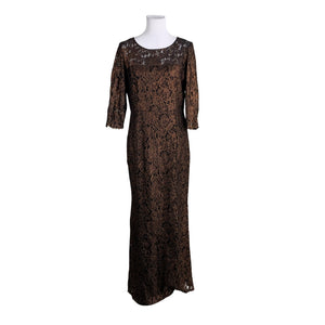 Unisex Ril's - Party dress, size 38 - Brown (1)