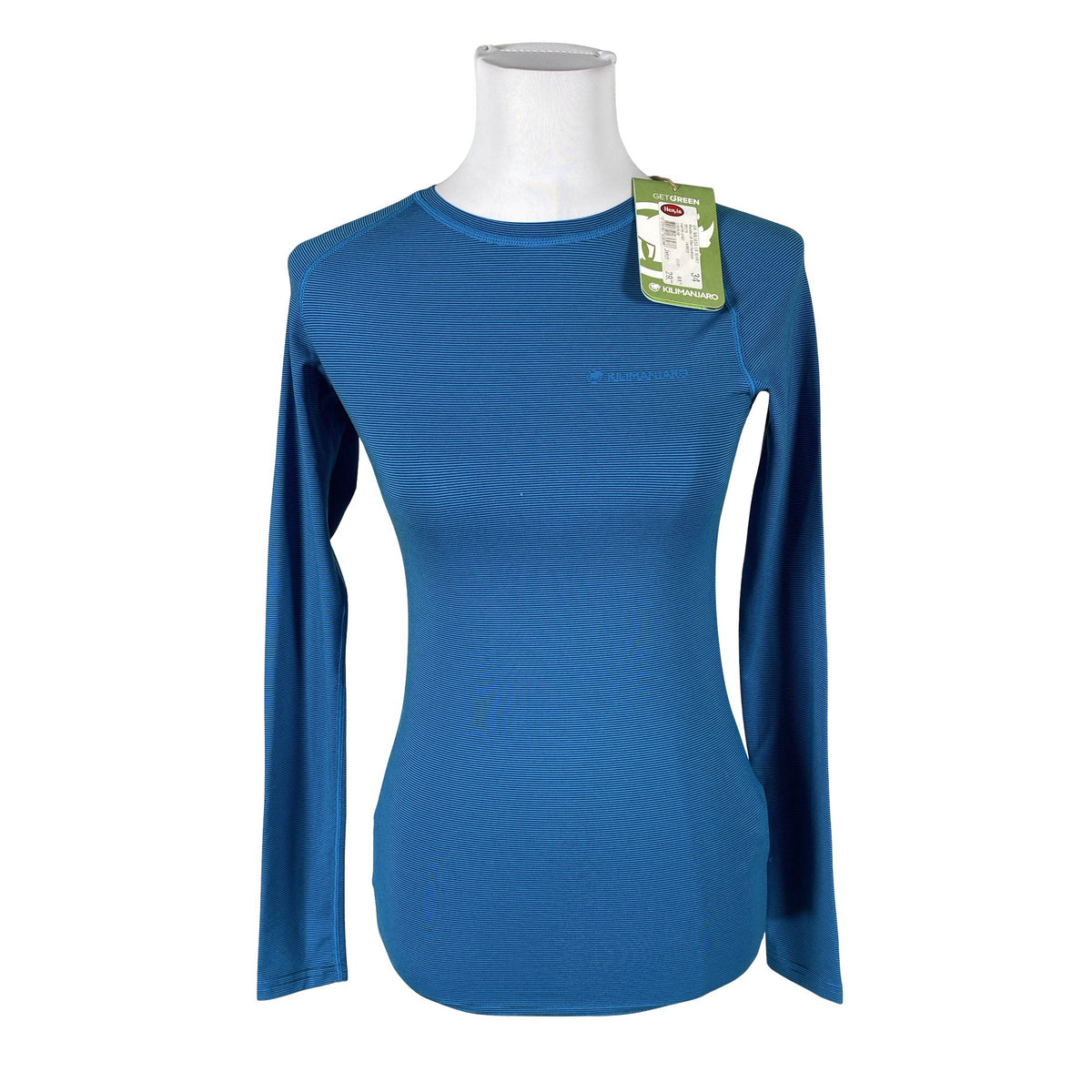 Unisex Icepeak - Sports shirt, long sleeve, size 34 - Blue (1)