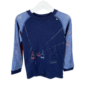 Unisex Helly Hansen - Thermal shirt, size 110 - 116 - Blue (1)