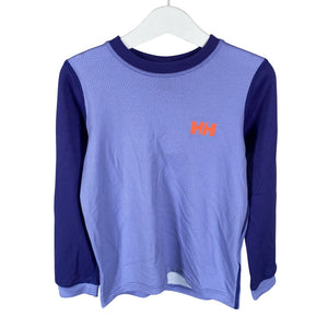 Unisex Helly Hansen - Sports shirt, long sleeve, size 116 - 122 - Blue (1)