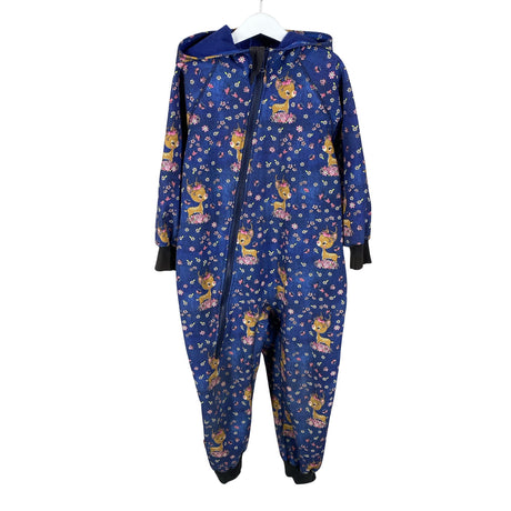 Unisex iELM - Soft shell jumpsuit, size 116 - 122 - Blue ()