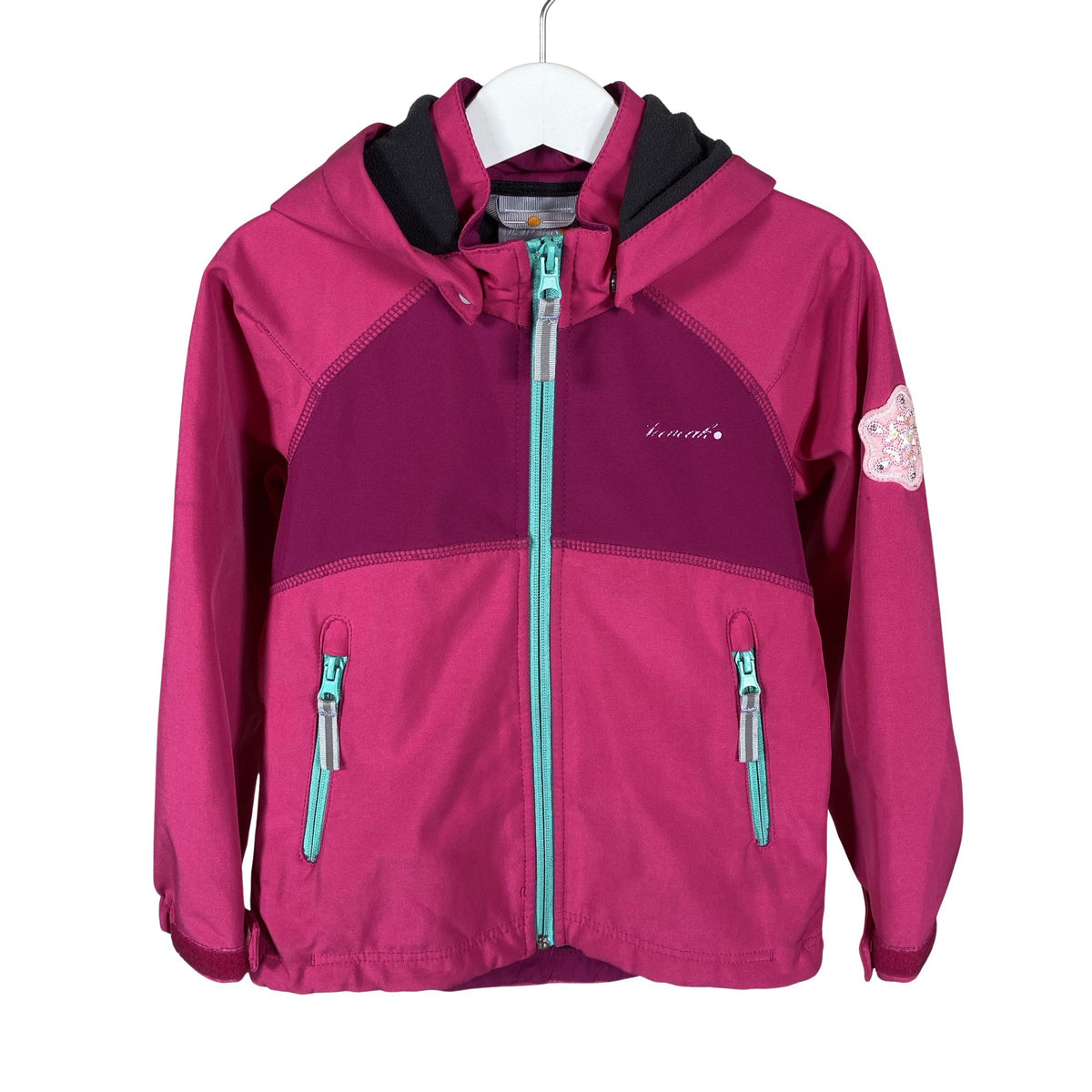 Unisex Icepeak - Soft shell jacket, size 104 - 110 - Pink (1)