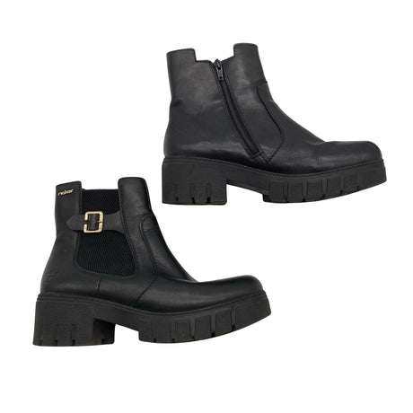 Unisex Rieker - Ankle boots, size 41 - Black ()