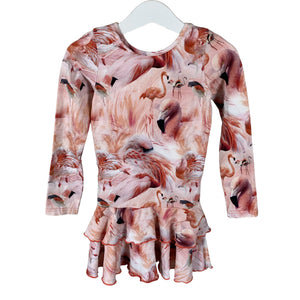 Unisex Gugguu - Tricot dress, size 98 - 104 - Light pink (1)