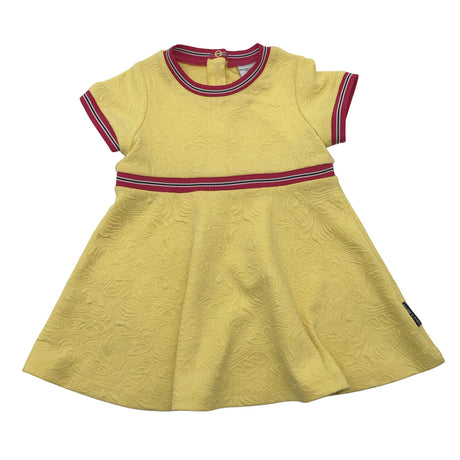 Unisex Polarn O. Pyret - Tricot dress, size 80 - 86 - Yellow ()