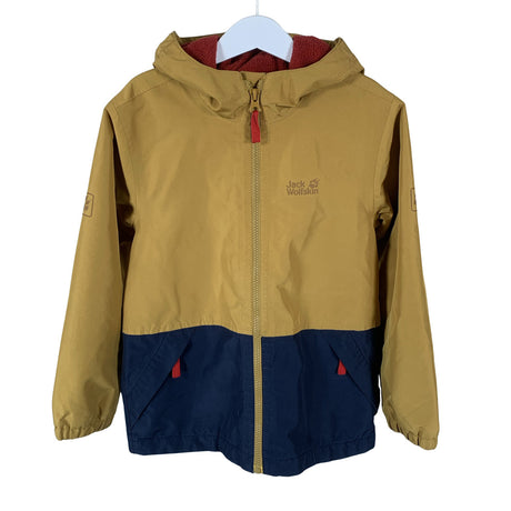Unisex Jack Wolfskin - Lightly padded jacket, size 122 - 128 - Yellow ()