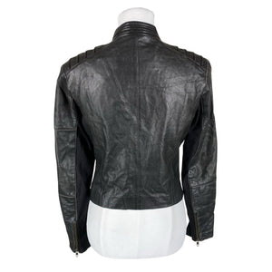 Unisex Goosecraft - Leather jacket, size 38 - Black (2)