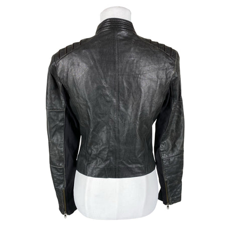Unisex Goosecraft - Leather jacket, size 38 - Black (2)