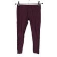 Unisex Lindex - Tricot pants, size 116 - 122 - Wine red ()