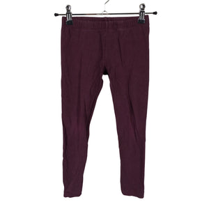 Unisex Lindex - Tricot pants, size 116 - 122 - Wine red (1)