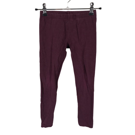 Unisex Lindex - Tricot pants, size 116 - 122 - Wine red ()