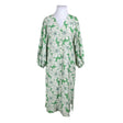 Unisex Lindex - Schiffon dress, size 44 - Green ()