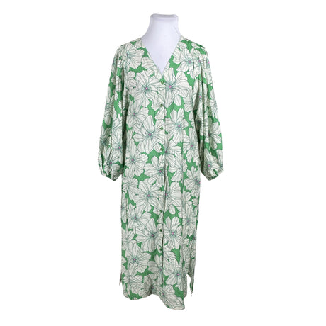 Unisex Lindex - Schiffon dress, size 44 - Green ()