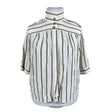 Unisex Amis - Short-sleeved blouse, size 42 - White ()