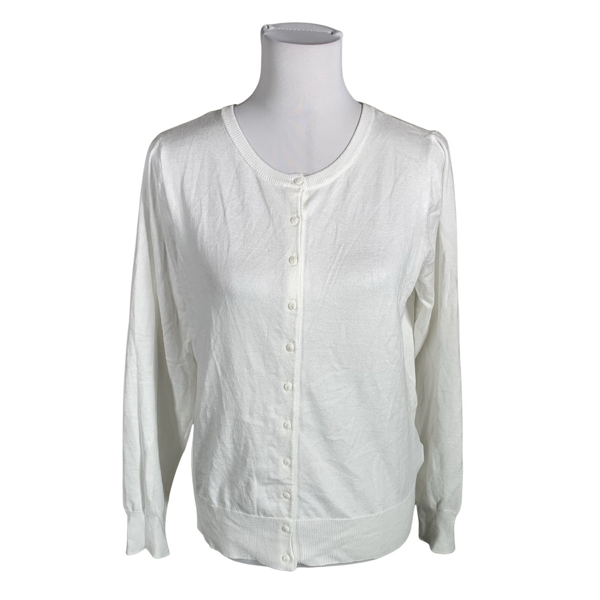 Unisex Fransa - Cardigan, size 40 - White (1)