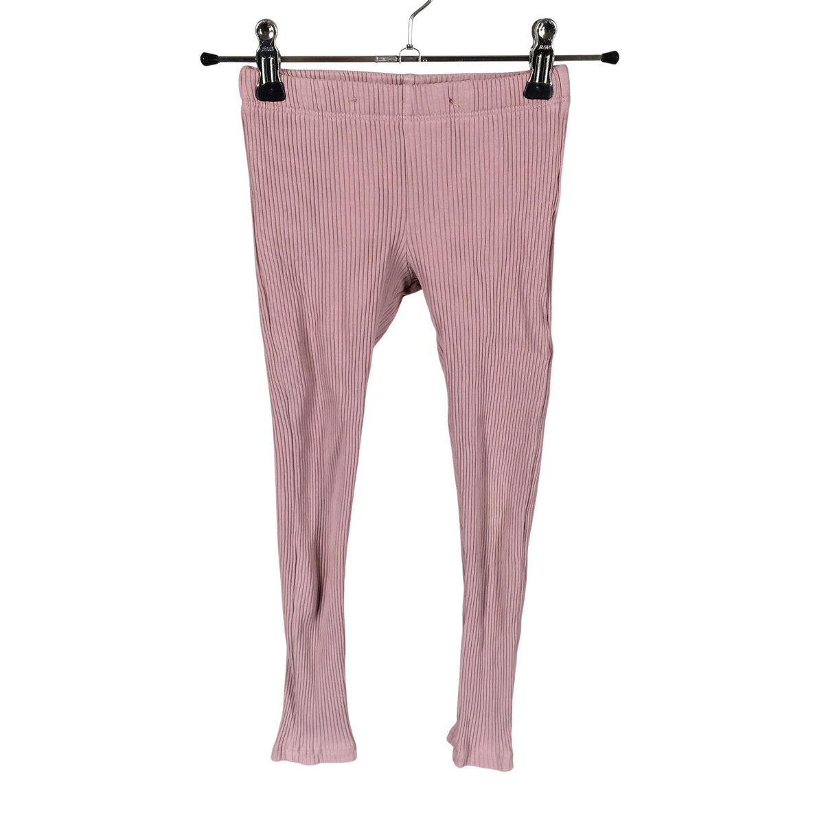 Unisex Lindex - Tricot pants, size 116 - 122 - Light pink (1)