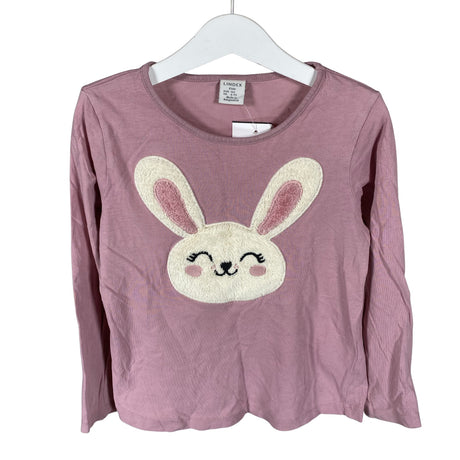 Unisex Lindex - Tricot shirt, size 116 - 122 - Light pink ()