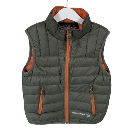Unisex Free Country - Winter vest, size 110 - 116 - Green ()