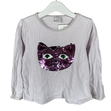 Unisex Lindex - Tricot shirt, size 116 - 122 - Light pink ()