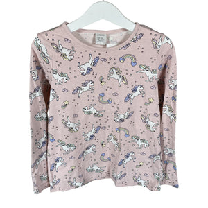 Unisex Lindex - Tricot shirt, size 116 - 122 - Light pink (1)