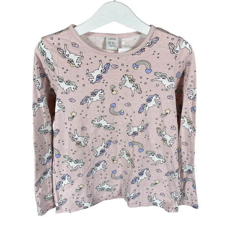 Unisex Lindex - Tricot shirt, size 116 - 122 - Light pink ()