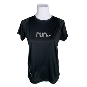 Unisex Nike - Sports shirt, short sleeve, size 38 - Black (1)