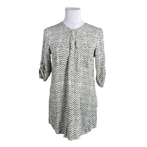 Unisex Soyaconcept - Schiffon tunic, size 38 - Green (1)