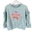 Unisex Lindex - Sweatshirt, size 116 - 122 - Turquoise ()