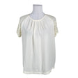 Unisex Saint Tropez - Short-sleeved blouse, size 36 - Natural white ()