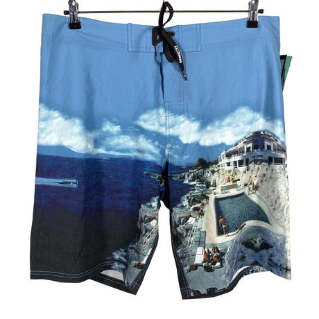 Unisex Dunkelvolk - Swim trunks, size XL - Light blue ()