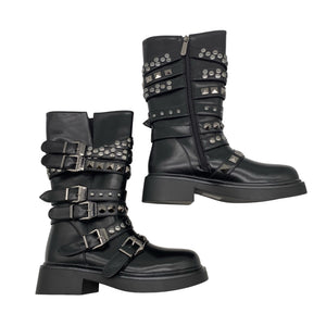 Unisex Killstar - Boots, size 36 - Black (1)