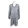 Unisex Isolde - Schiffon dress, size 40 - Light blue ()