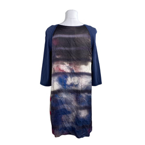 Unisex Hugo Boss - Schiffon dress, size 38 - Blue (3)