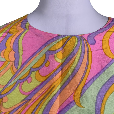 Unisex Handmade - Short-sleeved blouse, size 40 - Light pink (2)