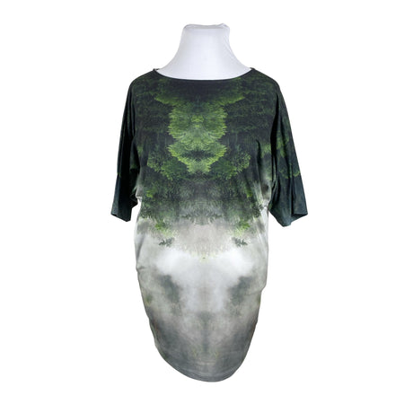 Unisex DUE. - Tricot tunic, size 46 - Green ()