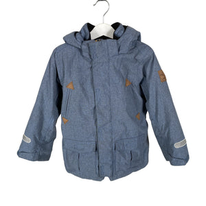 Unisex Polarn O. Pyret - Winter jacket, size 104 - 110 - Blue (1)