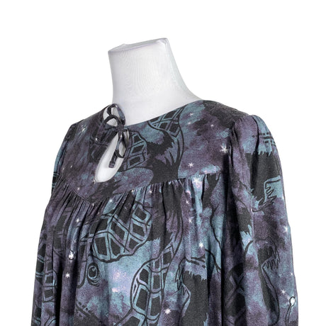 Unisex Jatuli - Schiffon dress, size 40 - Violet (2)