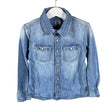 Unisex Polarn O. Pyret - Denim shirt, size 116 - 122 - Blue ()