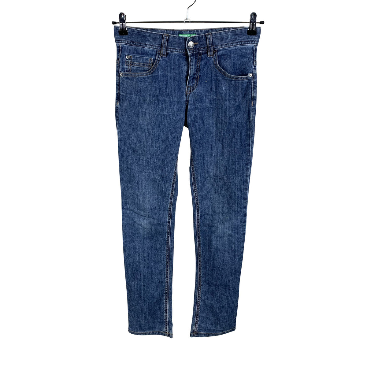 Unisex Benetton - Jeans, size 158 - 164 - Blue (1)