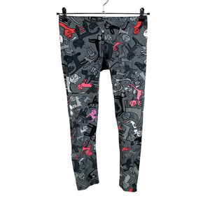Unisex Virkkukoukkunen - Leggings, size 38 - Gray (1)