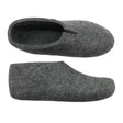 Unisex Lahtiset - Indoor slippers, size 39 - Gray ()