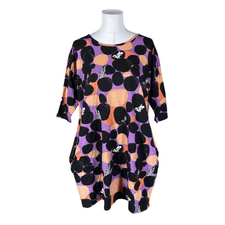 Unisex KiOma - Tricot dress, size 36 - Violet ()